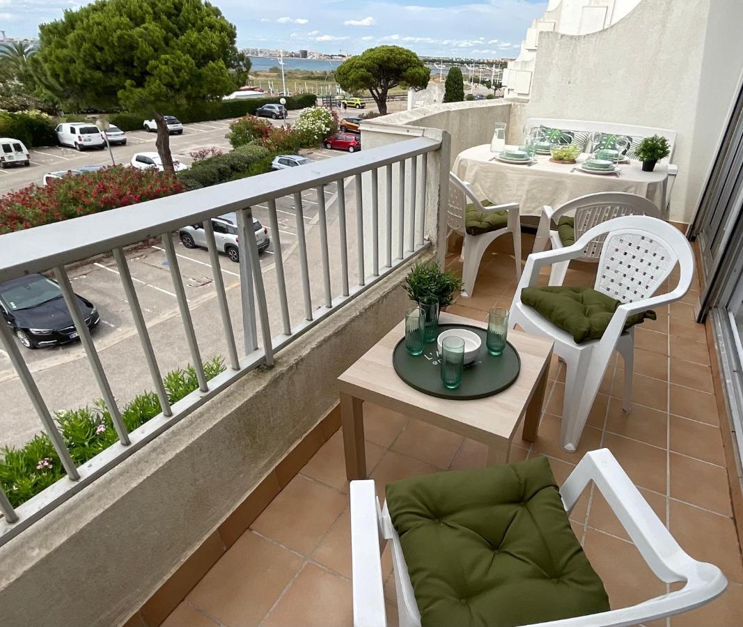 Studio Le Vue Mer Acces Direct A La Plage Parking Prive Clim Belle Terrasse Le Grau-du-Roi Exterior photo